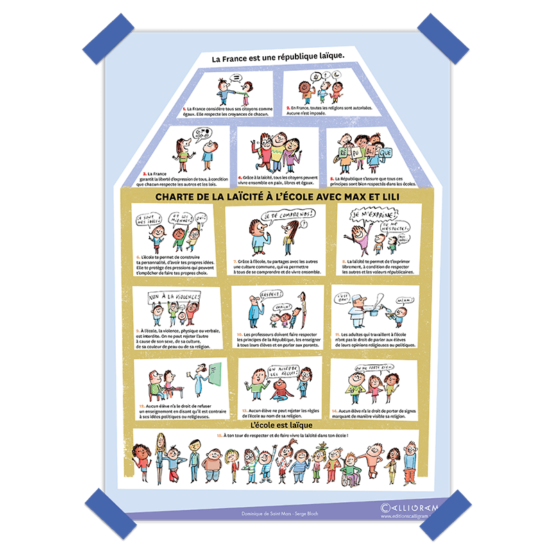 La Charte de la laïcité Max et Lili 