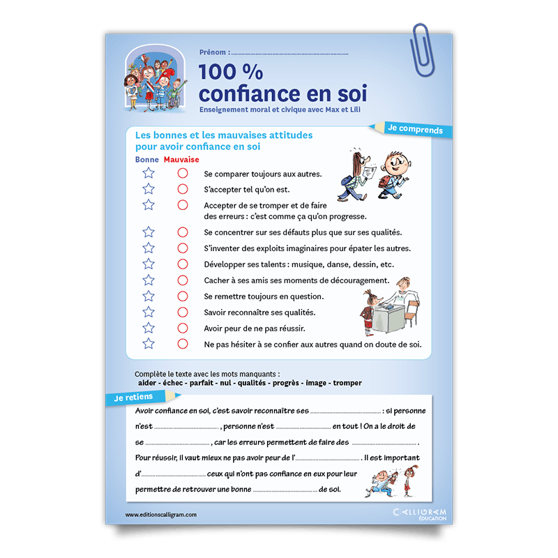 harcèlement scolaire;Max et Lili;séquence;leçon;diaporama;EMC;lutter;école;violence